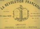 La Révolution française - Constituante - Législative - Convention - Directoire - Fascicules 10 à 31 (22 volumes).. Dayot Armand