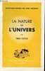 La nature de l'univers - Collection La science vivante n°15.. Hoyle Fred
