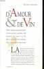 D'amour et de vin.. Pousson Vincent