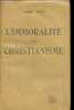 L'immotalit&eacute; du christianisme.. Av&egrave;ze Andr&eacute;