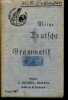 Kleine Deutsche grammatif - Ein Leitfaden beim Unterrichte in der deutschen Sprache.. Meneau, Wolfromm A., Lorber Th.