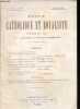 Revue catholique et royaliste 2e ann&eacute;e n&deg;8 - aout 1902 - L'influence de la femme au XVIIe si&egrave;cle: la grand m&egrave;re de M. de Ranc&eacute; - Les frais respectifs ...