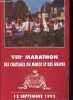 VIIIe marathon des chateaux du M&eacute;doc et des Graves - 12 septembre 1992.. Collectif