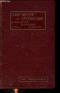 Vade-mecum du vétérinaire.