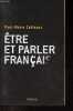 Etre et parler fran&ccedil;ais.. Couteaux Paul-Marie