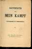 Extraits de Mein kampf - accompagn&eacute;s de commentaires.. Hitler Adolf