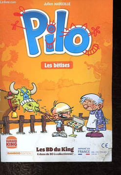 Pilo - Les bétises / Les sisters - Les bétises - Collection Les BD du King.. Mariolle Julien, Cazenove, William