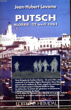PUTSCH algérie 22 avril 1961. JEAN HUBERT LEVAME