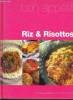 BONNE APPETIT : Riz & Risottos. COLLECTIF