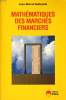 MATHEMATIQUES DES MARCHES FINANCIERS. JEAN MARCEL DALBARADE