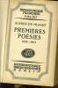PREMIERES POESIES 1828-1833. ALFRED DE MUSSET