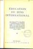 EDUCATION DU SENS INTERNATIONAL. COLLECTIF