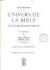 UNIVERS DE LA BIBLE atlas du proche orient biblique. JEAN NEGENMAN