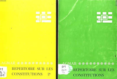 BIBLIOGRAPHIE DES DOCUMENTS ET DES EDITIONS DES CONSTITITUTIONS DE LA SOCIETE DE MARIE ET DES FILLES DE MARIE IMMACULEE (1815-1975) en 2 volumes