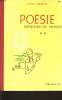 POESIE MEMOIRE DU MONDE Vol 2 - classe de fin d'études et cours complémentaires. GERARD GIRAUDIN