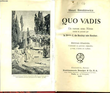QUO VADIS un roman sous Néron