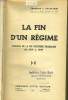 LA FIN D'UN REGIME tableau de la vie politiique français de 1919 à 1939. CHANOINE L. CRISTIANI