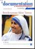 LA DOCUMENTATION CATHOLIQUE n°2301 : Bienheureuse Mère Teresa. COLLECTIF