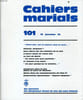 "CAHIERS MARIALS n&deg;101 : ""Votre joie, nul ne pourra vous la ravir""". ALPHONSE BOSSARD directeur