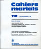 CAHIERS MARIALS n&deg;110 : Marie, la Vierge. ALPHONSE BOSSARD directeur