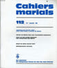 CAHIERS MARIALS n&deg;112 : Journ&eacute;e de l'A.O.M. 1978 : pour nous aider &agrave; parler de Marie. ALPHONSE BOSSARD directeur