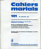 CAHIERS MARIALS n&deg;121 : Congr&egrave;s mariologique et marial 1979 : Saragosse, 3-12 octobre. ALPHONSE BOSSARD directeur