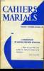 CAHIERS MARIALS n°18 : L'Immaculée et notre progrès spirituel. JEAN HEMERY directeur gérant