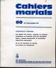 CAHIERS MARIALS n°60 : Promotion et vocation. JEAN HEMERY directeur gérant