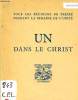 UN DANS LE CHRIST. COLLECTIF