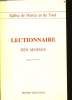 LECTIONNAIRE DES MESSES. COLLECTIF