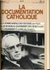 LA DOCUMENTATION CATHOLIQUE n° 9 : La journée mondiale des vocation (Jean Paul II) - Les décisions du gouvernement sur l'école (dossier) - Le ...