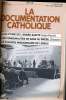 LA DOCUMENTATION CATHOLIQUE n° 13 : La cloture de l'année sainte (Jean Paul II) - Les communautés de base au Brésil (Dossier) - Le congrès ...