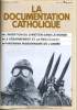 LA DOCUMENTATION CATHOLIQUE n° 22 : L'insertion du chrétien dans le monde - Le désarmement et la paix - Panorama missionnaire. COLLECTIF