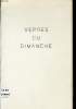 VERPRES DU DIMANCHE. COLLECTIF