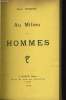 AU MILIEU DES HOMMES. HENRY ROUJON