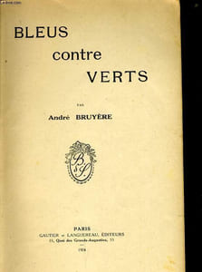 BLEUS CONTRE VERTS