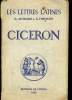 LES LETTRES LATINES CICERON. R. MORISSET & G. THEVENOT