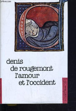 L'AMOUR ET L'OCCIDENT.. ROUGEMONT DENIS (DE)