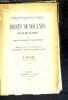 DROITS DE DOUANES SUR LES BLES EN FRANCE - DROITS VARIABLES ET DROITS FIXES - THESE POUR LE DOCTORAT SOUTENUE DEVANT LA FACULTE DE DROIT DE BORDEAUX ...