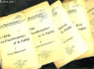 LIBRES ENTRETIENS SUR L'ETAT LES FONCTIONNAIRES ET LE PUBLIC - 4E SERIE N&deg;1 1907 - 7 TOMES EN 5 VOLUMES - N&deg;1 + 2 + 3 + 4 + 5&6&7.. COLLECTIF