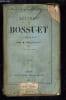 LETTRES SUR BOSSUET A UN HOMME D'ETAT /2E EDITION REVUE ET AUGMENTEE.. M.POUJOULAT