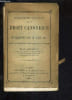 PROLEGOMENES D'UN COURS SUR LE DROIT CANONIQUE ET SES RELATIONS AVEC LE DROIT CIVIL.. HOROY