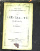LA CRIMINALITE COMPAREE.. G.TARDE
