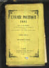 L'ANNEE POLITIQUE 1881 AVEC UN INDEX RAISONNE UNE TABLE CHRONOLOGIQUE UNE BIBLIOGRAPHIE DES NOTES DES DOCUMENTS ET DES PIECES JUSTIFICATIVES.. DANIEL ...