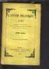 L'ANNEE POLITIQUE 1890 AVEC UN INDEX RAISONNE UNE TABLE CHRONOLOGIQUE DES NOTES DES DOCUMENTS ET DES PIECES JUSTIFICATIVES - DIX SEPTIEME ANNEE.. ...