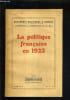 LA POLITIQUE FRANCAISE EN 1923 / DOCUMENTS POLITIQUES ET SOCIAUX 1923 /24 N&deg;6 .. COLLECTIF