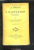LA MISSION DE M. DE GONTAUT BIRON A BERLIN /3E EDITION .. LE DUC DE BROGLIE