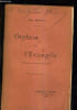 ORPHEUS ET L'EVANGILE - CONFERENCES DONNEES A VERSAILLES - DEUXIEME EDITION.. BATIFFOL PIERRE
