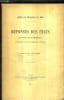 REPONSES DES ETATS AUX PROPOSITIONS IMPERIALES CONCERNANT LE SERVICE MILITAIRE PERSONNEL - DIETE DE FINLANDE EN 1899.. COLLECTIF