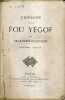 L'INVASION OU LE FOU YEGOF / 7E EDITION.. ERCKMANN CHATRIAN
